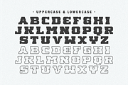 School Varsity - Condensed Slab, a Slab Serif Font by Pian45 Studio (Thumbnail 2 of 10)