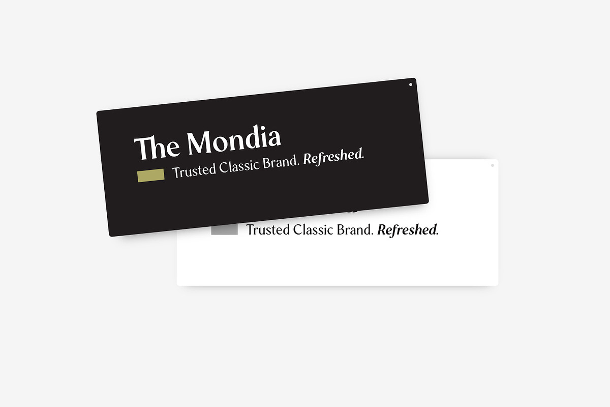 Mondia - 18 Fonts, a Serif Font by Nasir Udin (Photo 12 of 15)