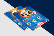 Cleaning Service Flyer Template, a Stationery Template by Ultimate Template Shop (Thumbnail 3 of 6)