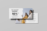 Gift Voucher Mockup, an Advertising Mockup by ZifaraDesign (Thumbnail 4 of 11)