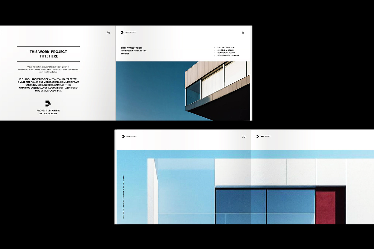 Architecture Portfolio Template, a Brochure Template by ArtisanaAura (Photo 7 of 16)