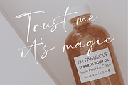 Hey Lovely - Chic Calligraphy, a Script Font by 50Fox (Thumbnail 2 of 17)