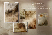 Abstract Earth Tones Watercolor, a Background Graphic by BlumenSoul (Thumbnail 1 of 11)