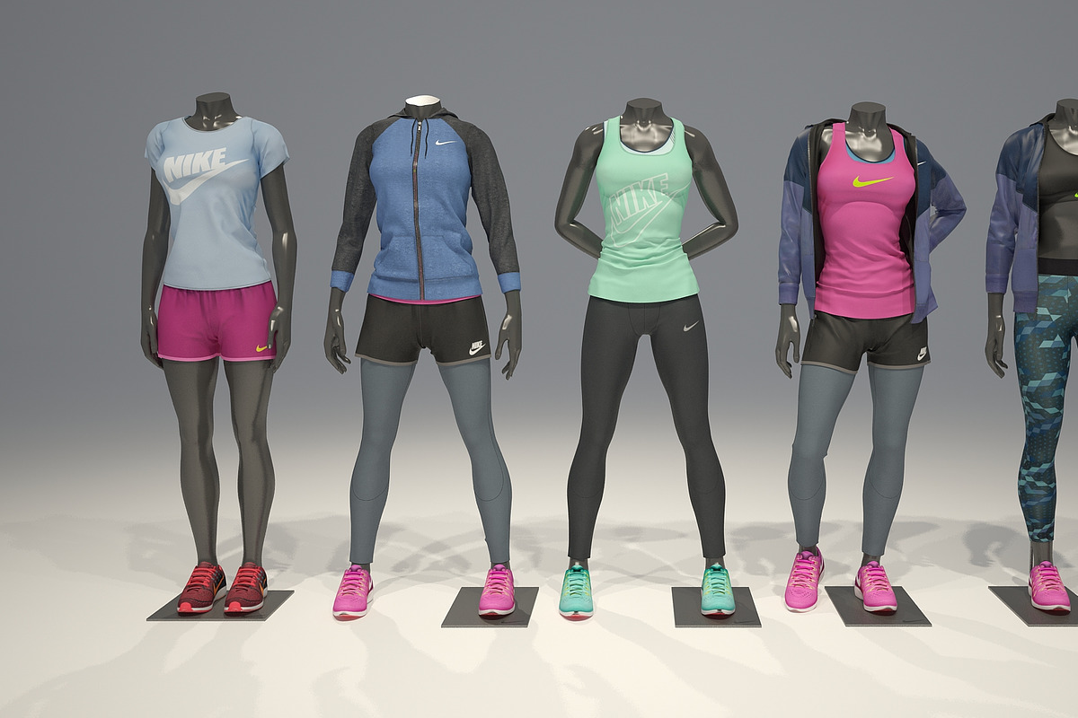 Female mannequin pack 1, a Characters & Person 3D Model by mrGarret (Photo 4 of 22)