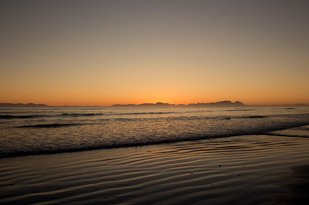Sunset at Strand Beach