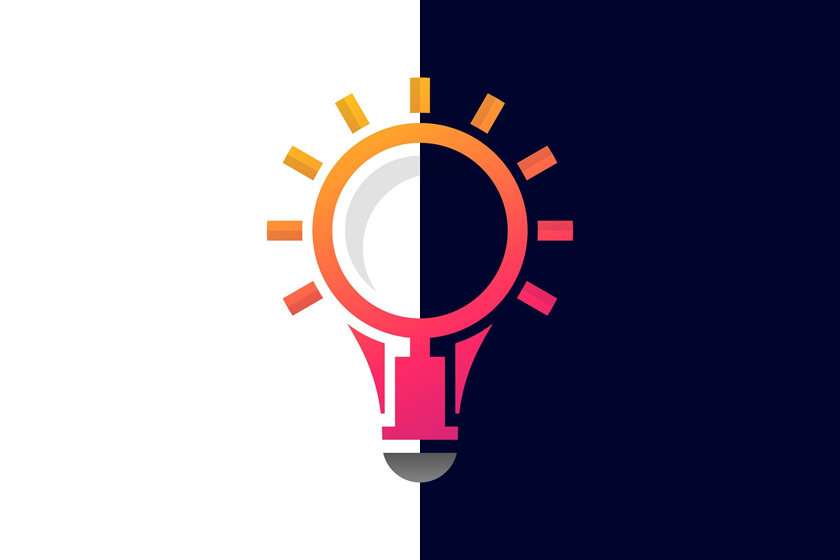 Gradient Modern Lighting Logo, a Branding & Logo Template by Artnivora.Std (Photo 3 of 4)