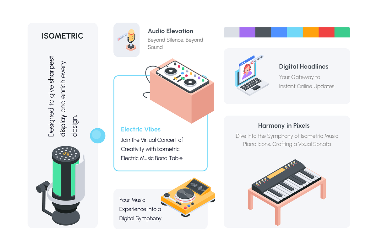 Isomeric Webinar and Podcast, a Duotone Icon by Vectors Market (Photo 4 of 8)