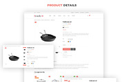 LEO ICOOK - KITCHEN TOOL, COOKWARE,, a Bootstrap Template by LeoTheme (Thumbnail 7 of 8)