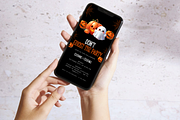 Party Halloween Invitation Template, a Social Media Template by Modernastic - Canva (Thumbnail 2 of 3)