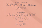Balania, a Script Font by sabrcreative (Thumbnail 3 of 13)