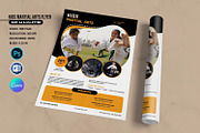 Kids Martial Arts Flyer Template, a Flyer Template by retrographix (Thumbnail 1 of 4)