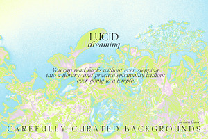 LUCID DREAMING Abstract Psychedelic