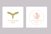 POSTPARTUM DOULA LOGOS TEMPLATES, a Branding & Logo Template by Daring Digies (Thumbnail 5 of 7)
