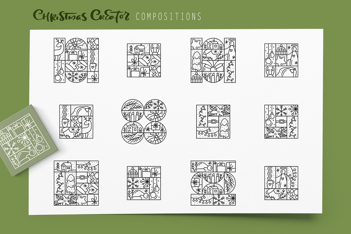 Christmas Creator Logo Vector SVG, an Object Graphic by Happy Letters (Photo 10 of 12)