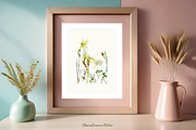 Watercolor Daffodils Floral Wall Art, a Decorative Illustration by MariaScaroniAtelier (Thumbnail 6 of 8)