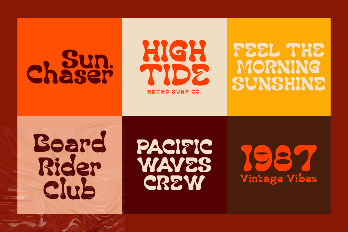 Savor Whibly – Funky Display Font, a Sans Serif Font by roomspace creative lab (Photo 2 of 12)