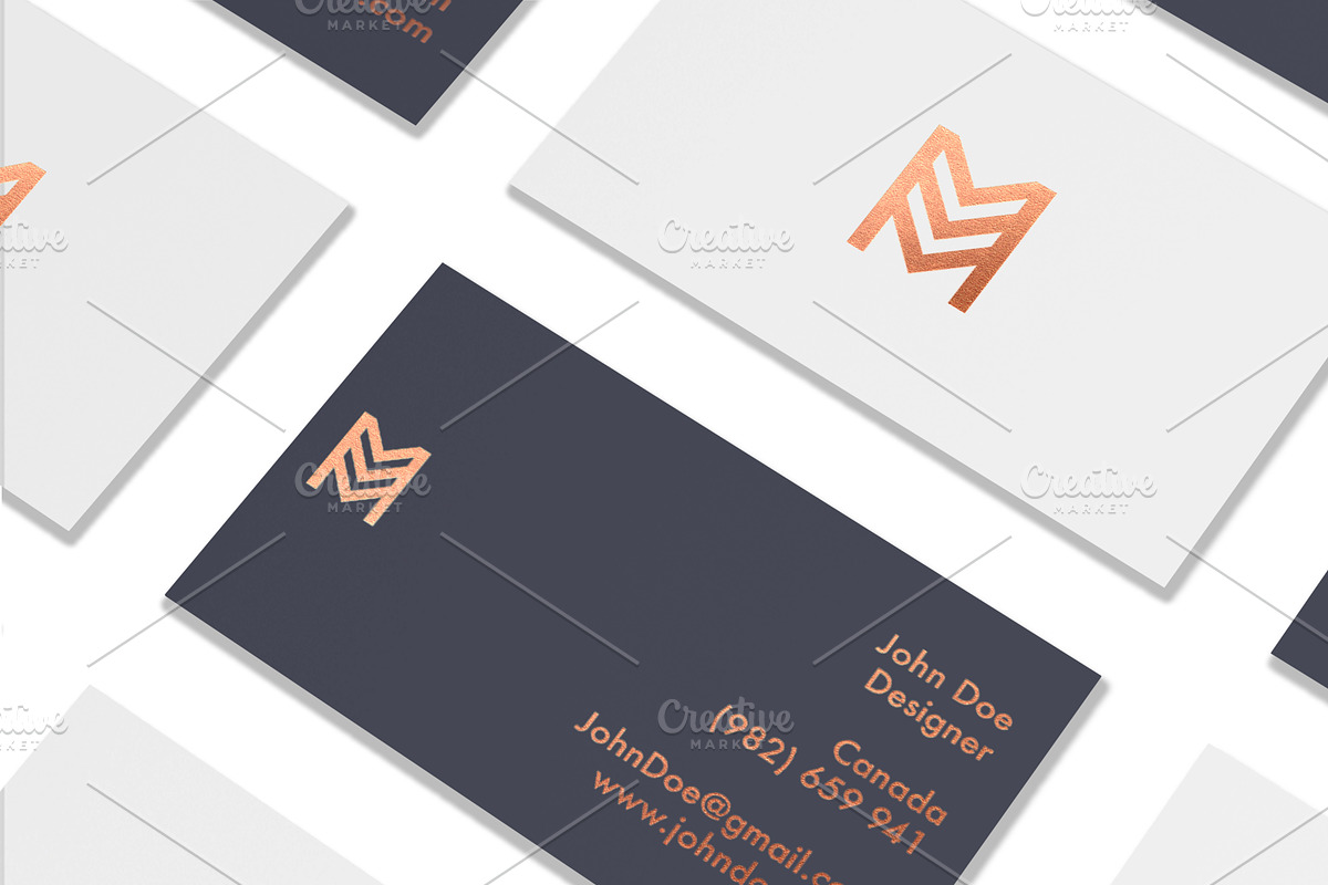 Business Cards Mockup Vol 3, a Print Template by GraphicDash (Photo 3 of 5)