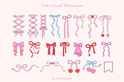 Girly Grrrl - Hand Drawn Clipart, a Decorative Illustration by cocomomo (Thumbnail 4 of 16)