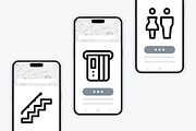 50 Wayfinding Icons, an Icon by Side Project (Thumbnail 5 of 7)