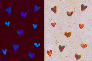 Watercolor hearts, a Texture Graphic by Natalia Flurno (Thumbnail 3 of 4)