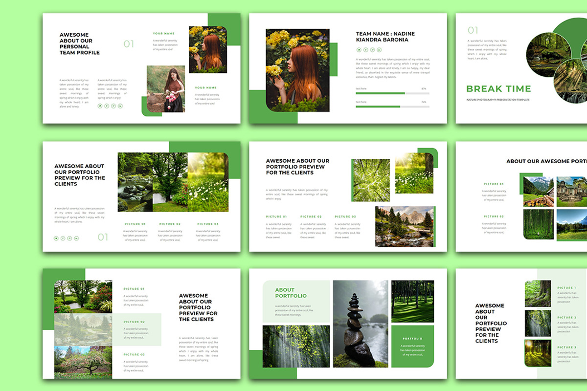 Naturee - Naturee Photography Google, a Presentation Template by Raseuki (Photo 5 of 6)