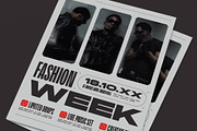 Fashion Week Event Flyer, a Flyer Template by graphicook (Thumbnail 2 of 3)