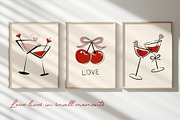 Game of Love romantic posters, a Background Graphic by MixedArt (Thumbnail 4 of 11)