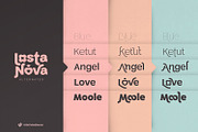 Losta Nova - Lovely Sans Serif, a Sans Serif Font by creativemedialab (Thumbnail 16 of 19)
