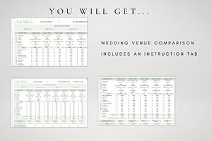 Wedding Venue Comparison Tracker