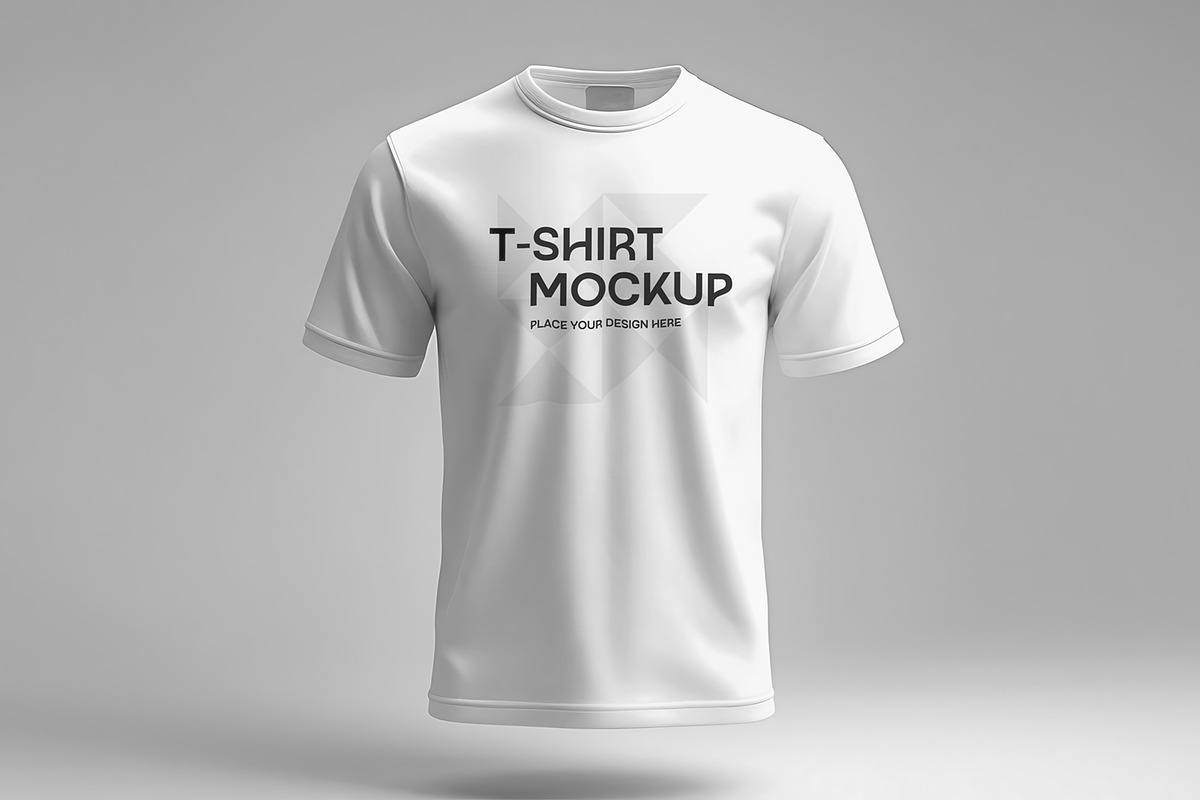 T-Shirt Mockup PSD Template, a Product Mockup by graphypix (Photo 4 of 4)