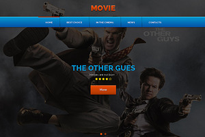 Movie Responsive One Page Theme