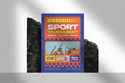 Sport Tournament Flyer, a Flyer Template by Antstheme (Thumbnail 2 of 2)