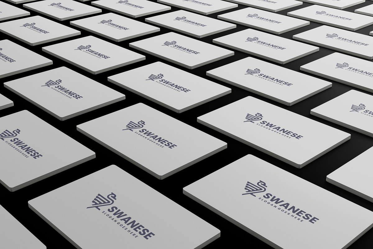 Line Art Swan Logo Design, a Branding & Logo Template by Artnivora.Std (Photo 4 of 4)