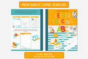 Letter Tracing Activity book ABC, an Education Illustration by Nursery Art (Thumbnail 5 of 10)