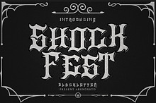 Shock Fest - Blackletter Font