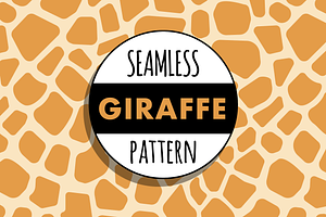 Seamless Giraffe pattern