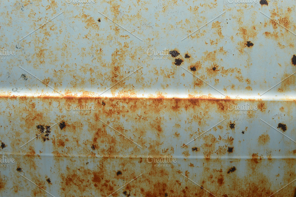 Rusty Van Texture - Rust and White, a Photo by Texture Pics (Photo 2 of 2)