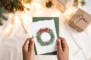 Watercolor Whimsical Christmas Set, a Decorative Illustration by Carol Lozove (Thumbnail 16 of 44)