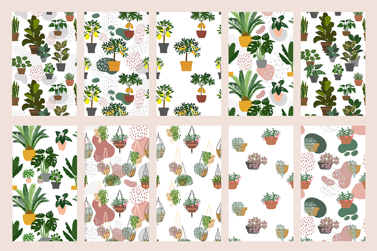 Tropical plants vector., an Illustration by irina.vaneeva (Photo 12 of 15)