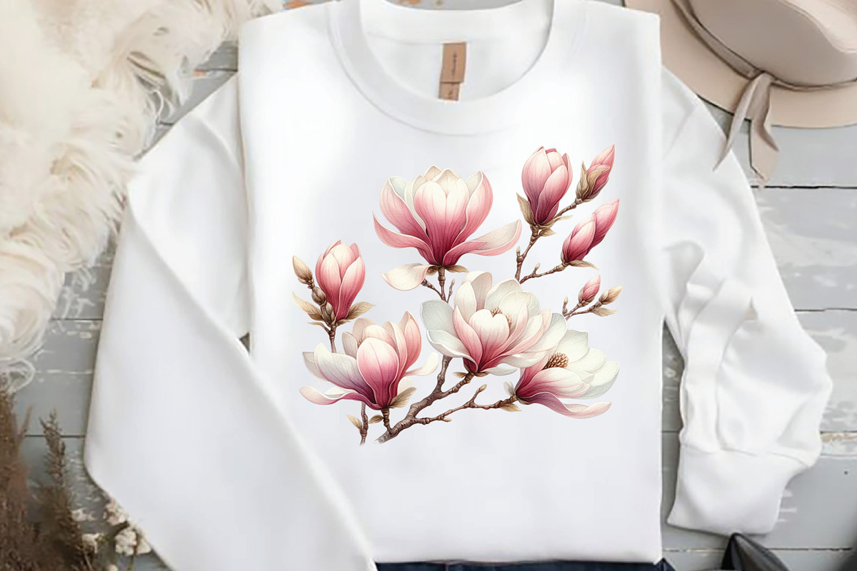 Spring Jasmine Flower Clipart, an Illustration by DreamCafeArt (Photo 4 of 5)