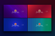 Gradient Youtube Channel Art Banners, a Social Media Template by RussGFX (Thumbnail 2 of 6)