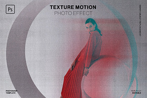 Texture Motion Blurred Effect, a Layer Style Add-On by GlowGrid