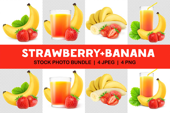 Banana And Strawberry