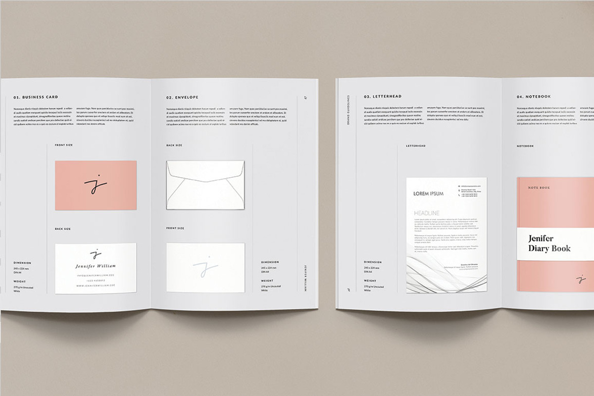 Brand Guidelines, a Brochure Template by Occy Design (Photo 13 of 16)