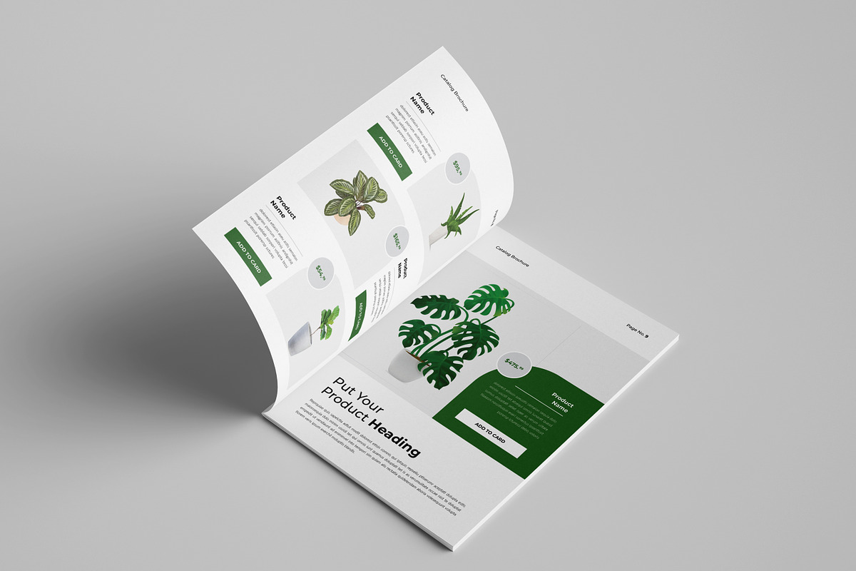 Botanic | Catalog Brochure Template, a Brochure Template by Spark_Creative (Photo 5 of 12)