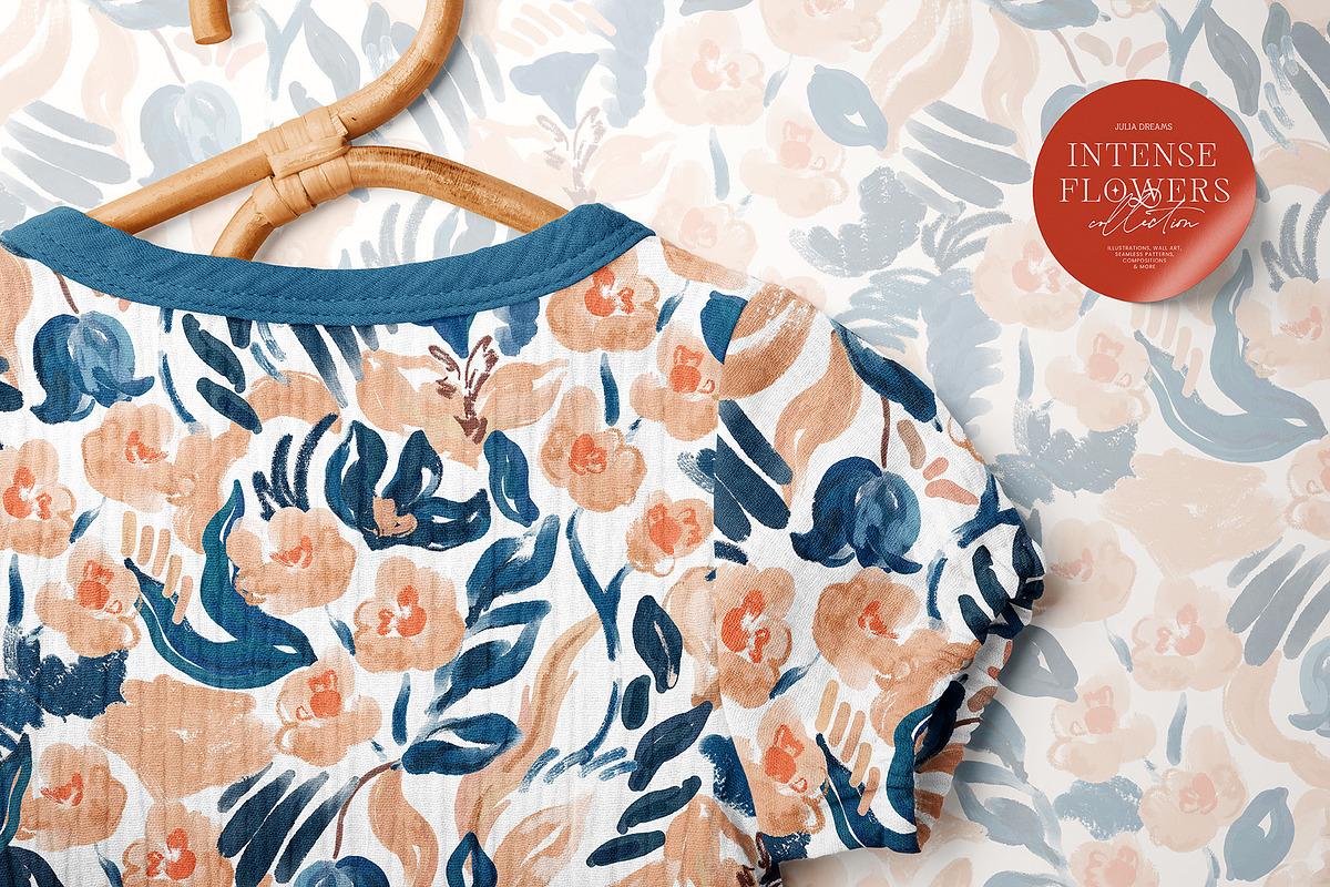 Intense Flowers Collection, an Illustration by Julia Dreams (Photo 8 of 9)