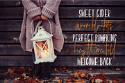 Hearth & Home Font Duo, a Script Font by Flycatcher Design (Thumbnail 2 of 8)