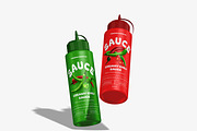 Plastic Sauce Squeeze Bottle Mockup, a Packaging Mockup by Permadi Creative (Thumbnail 5 of 5)