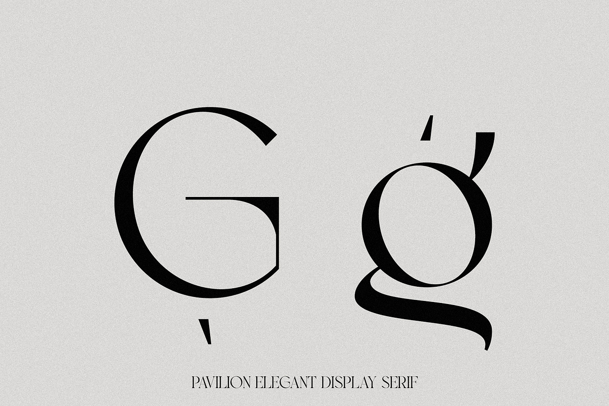 Pavilion - Elegant Display Serif, a Serif Font by spectertype (Photo 5 of 11)