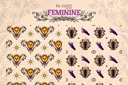Feminine. Female Reproductive System, a Healthcare Illustration by Ink Stories (Thumbnail 6 of 17)